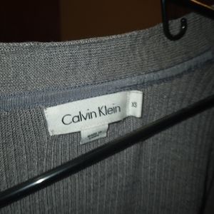 Calvin klein grey cardigan